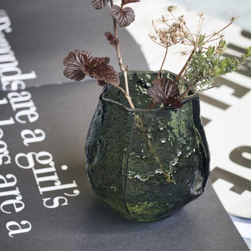 Vase Moun Dark Green