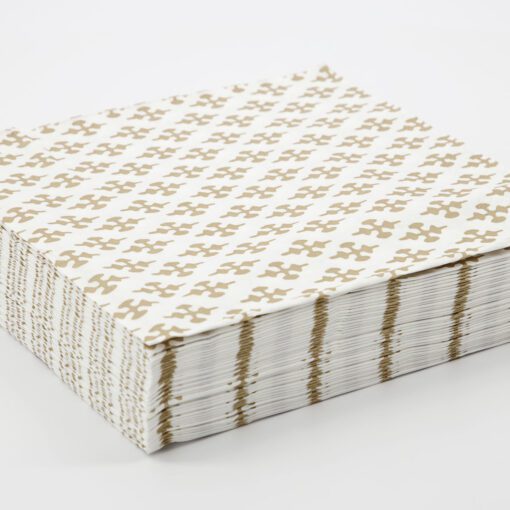 Paper napkins Shield Beige