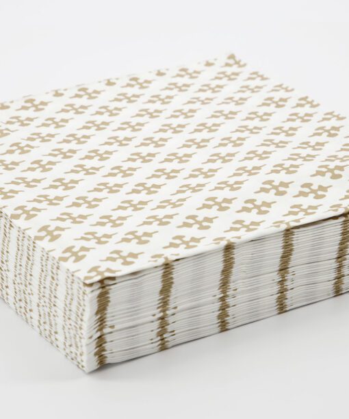 Paper napkins Shield Beige