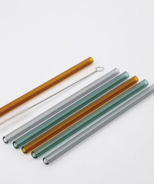 Glass straws
