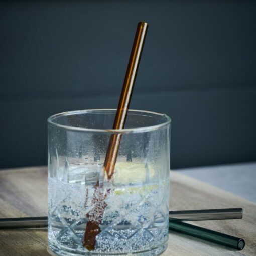 Glass straws