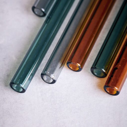 Glass straws