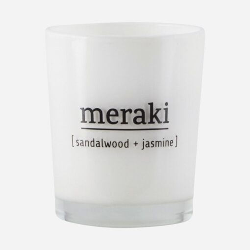 Scented candle Sandalwood & jasmine