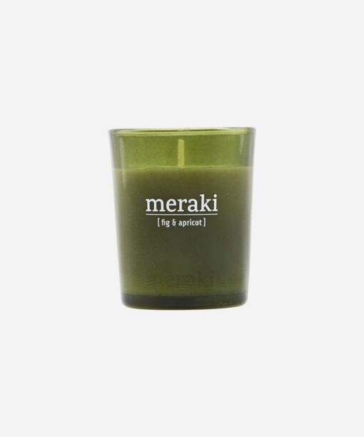 Scented small candle Fig & apricot