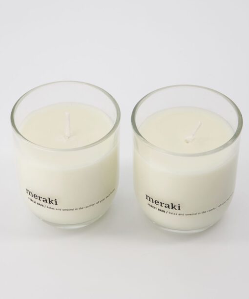Scented candles Forest rain