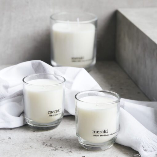 Scented candles Forest rain