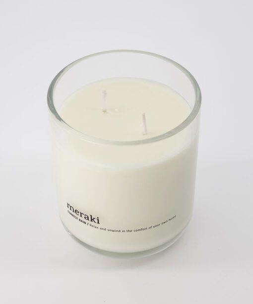 Scented candle Forest rain