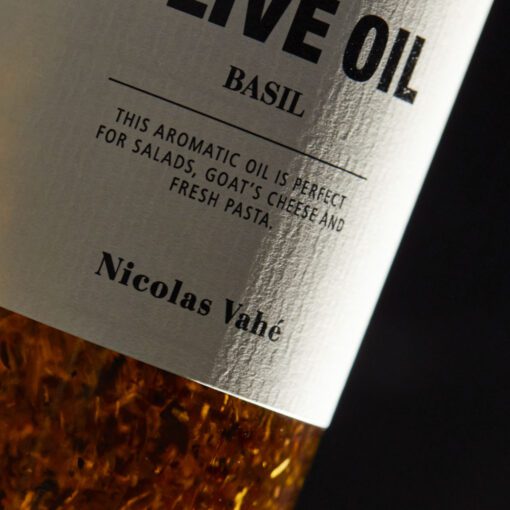 Oil with basil