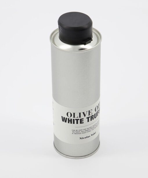 Virgin olive oil with white truffle