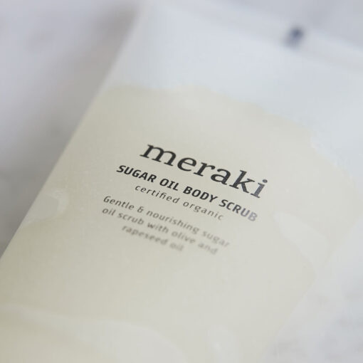 body scrub Sugar oil