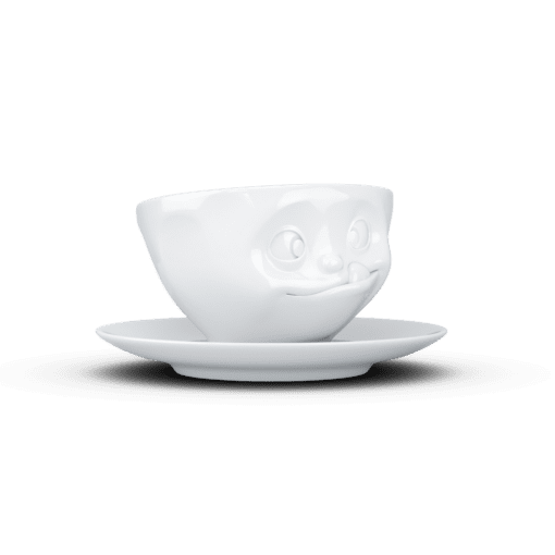 The cup and saucer Tasty