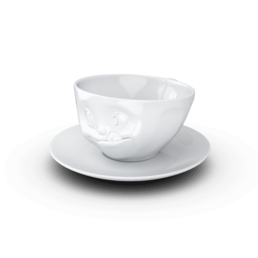 The cup and saucer Tasty