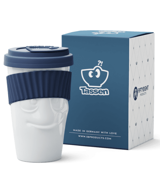 Travel mug Tasty navy