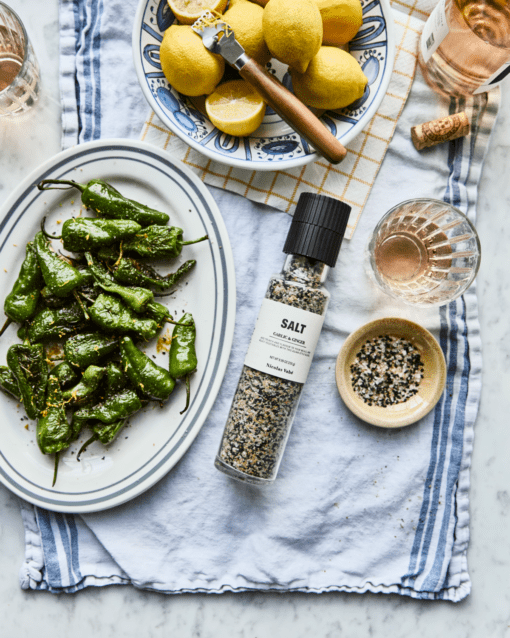 salt with ginger