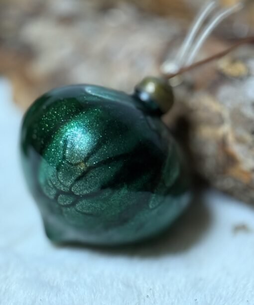 stiklinis eglutės žaisliukas Nosille