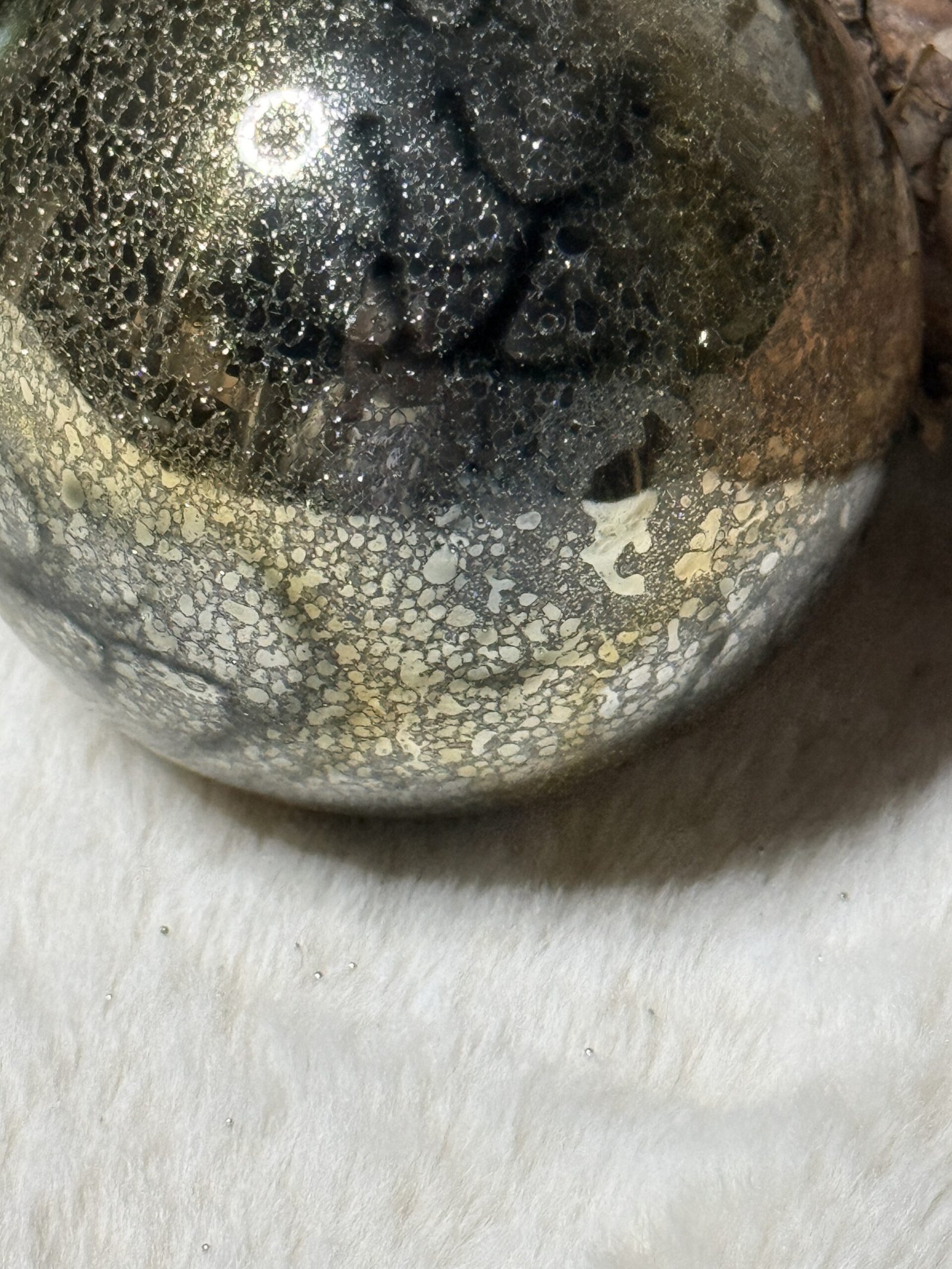 Kalėdinis stiklinis žaisliukas Nosille