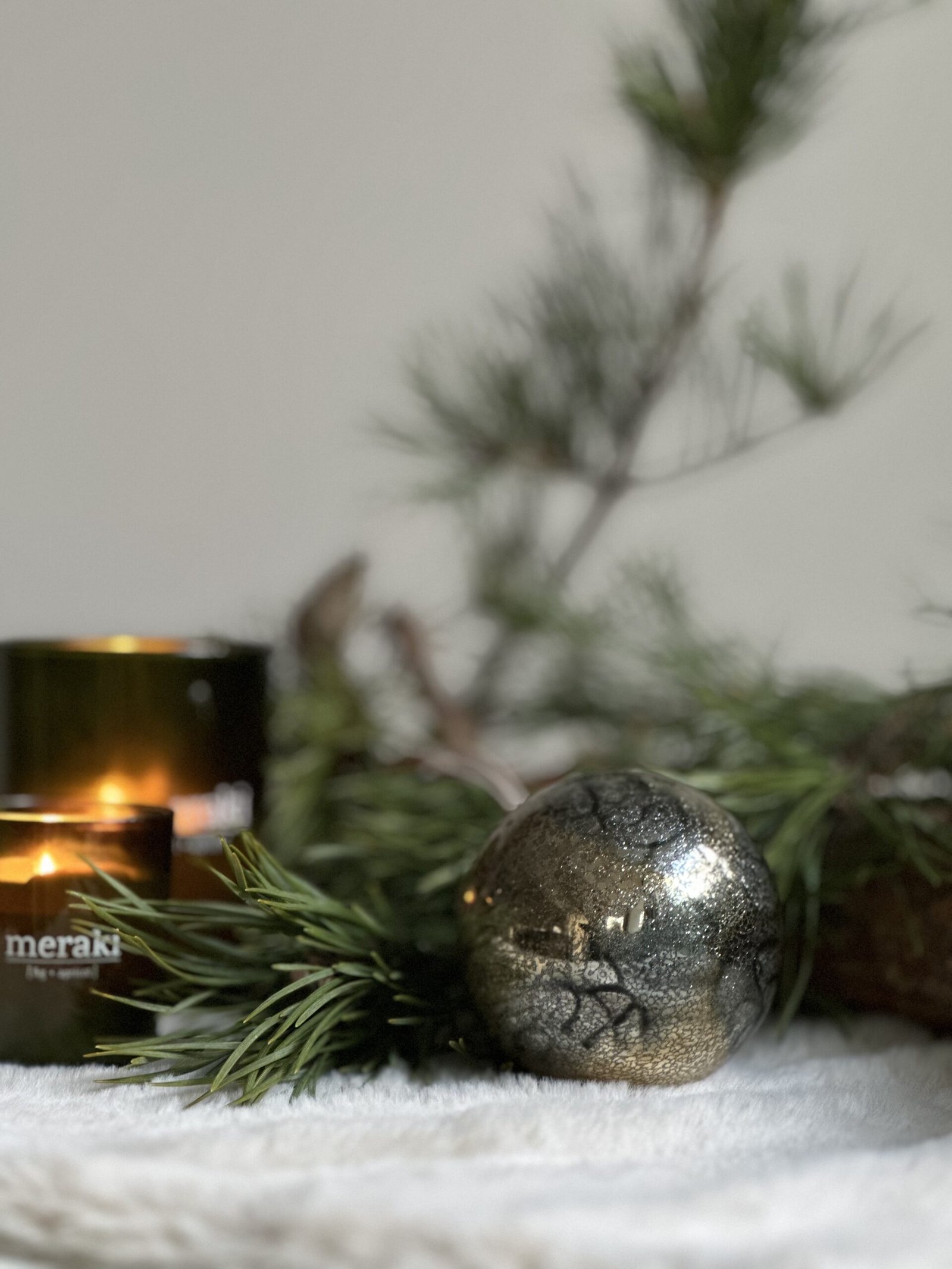 Kalėdinis stiklinis žaisliukas Nosille