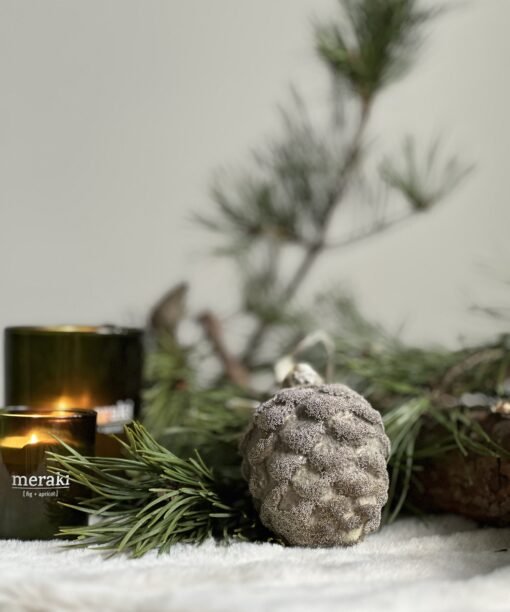 Stiklinis kalėdinis žaisliukas Norille